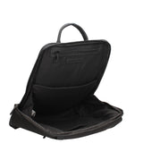 Zaino in Polyurethane Nero
