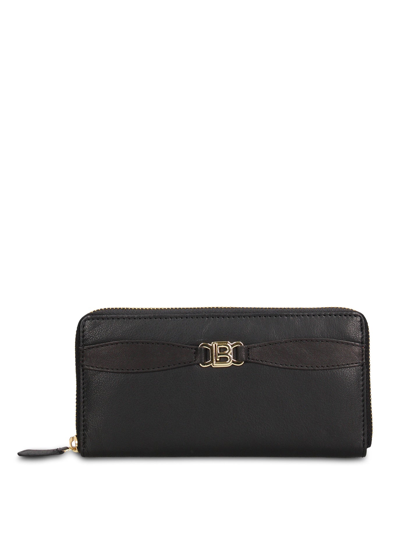 Portafoglio in Vera Pelle Nero
