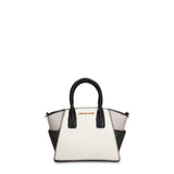 Borsa a Mano in Pelle Vegana Bianco Pierre Cardin