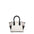Borsa a Mano in Pelle Vegana Bianco Pierre Cardin