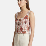 Vestito in Viscosa Rosso