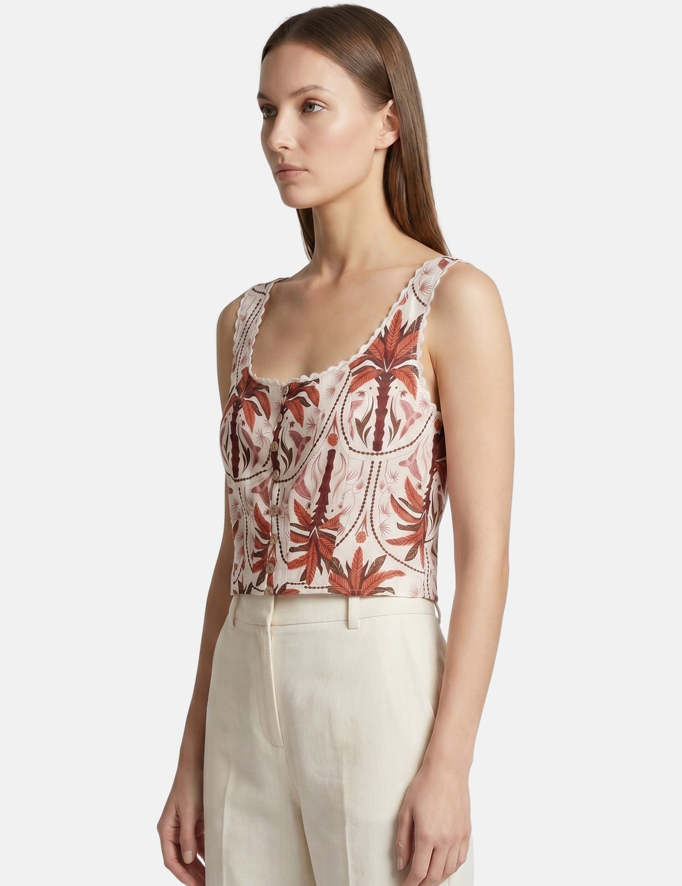 Vestito in Viscosa Rosso