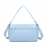 Borsa a Tracolla in Pelle Vegana Blu