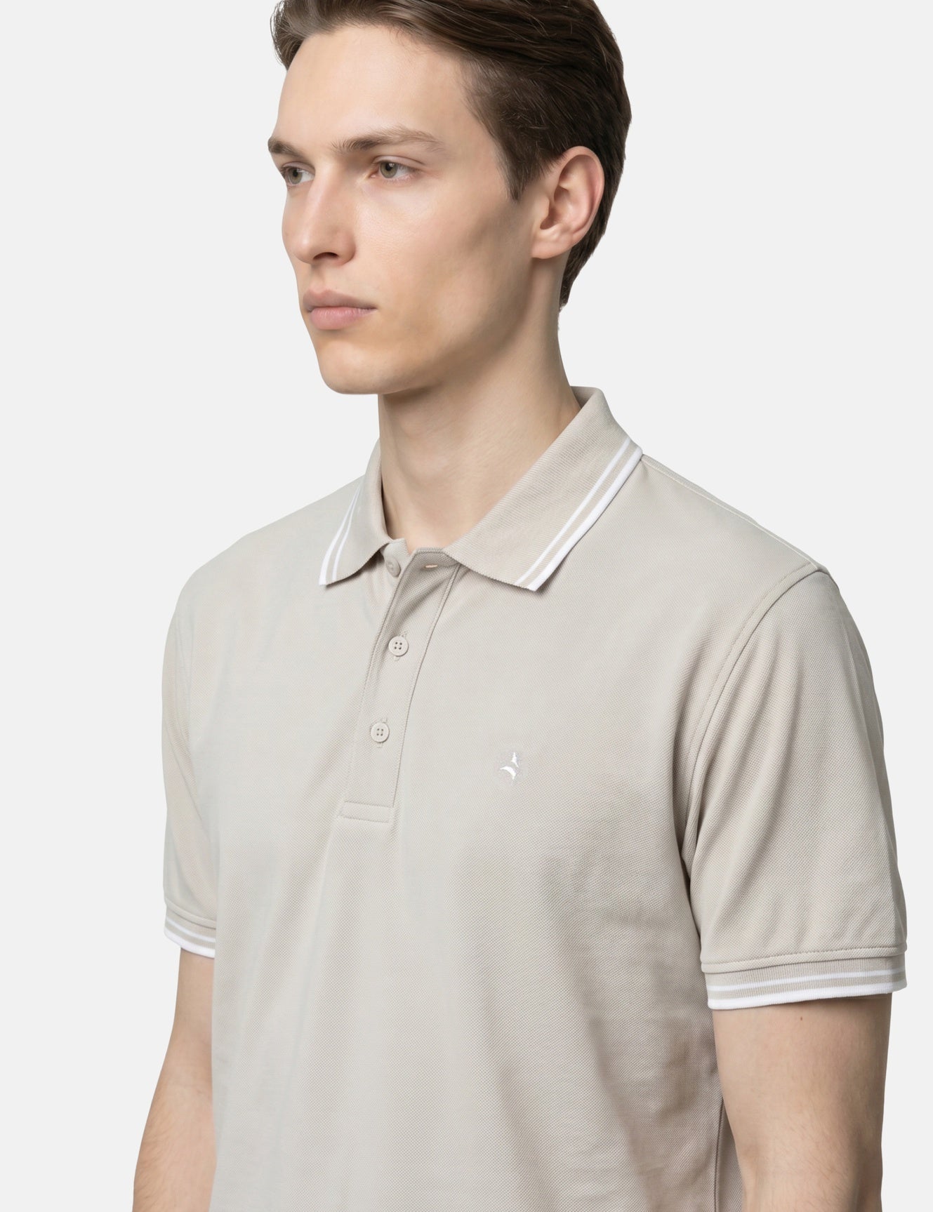 Camicia in Cotone Beige