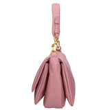 Borsa a spalla CUSTO - Malva