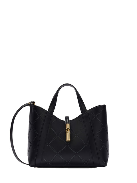 Borsa a Mano in Pelle Nero
