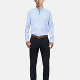 Camicia in Cotone Cielo Scuro