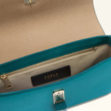 Borsa a Tracolla in Pelle Petrolio