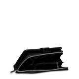 Portafoglio Donna in Vera Pelle Nero