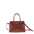 Borsa a Mano in Vera Pelle Marrone Pierre Cardin