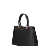 Borsa a Spalla in Pelle Vegana Nero