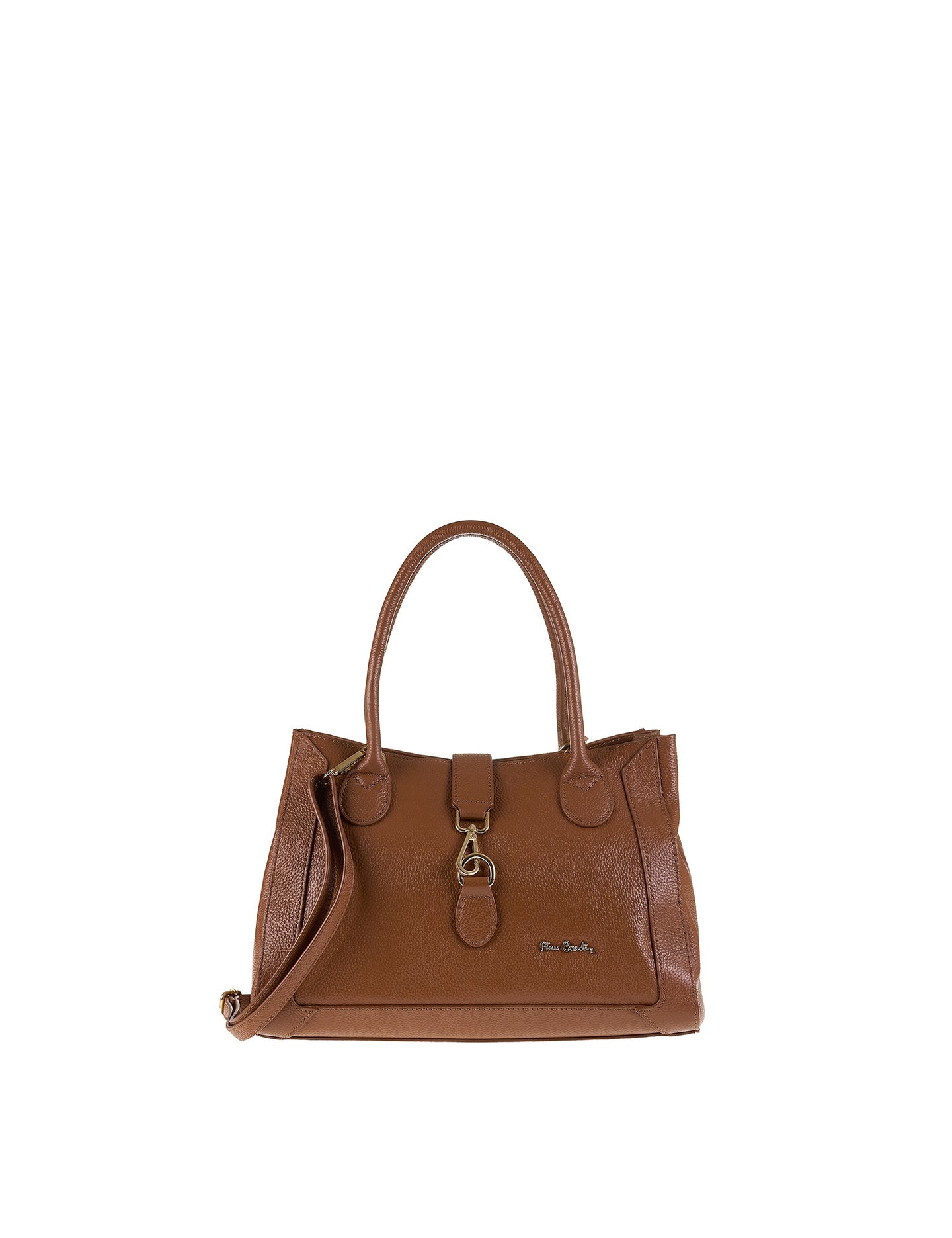Borsa a Mano in Vera Pelle Cuoio Pierre Cardin