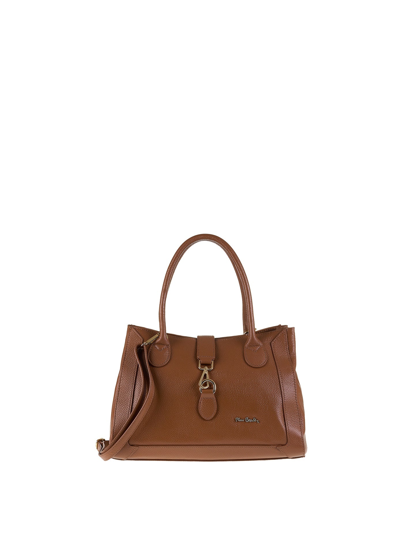 Borsa a Mano in Vera Pelle Cuoio Pierre Cardin