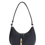 Borsa a Spalla in Pelle Blu Scuro Furla