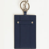 Portachiavi in Pelle Vegana Blu