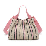 Borsa Shopper in Cotone Rosa