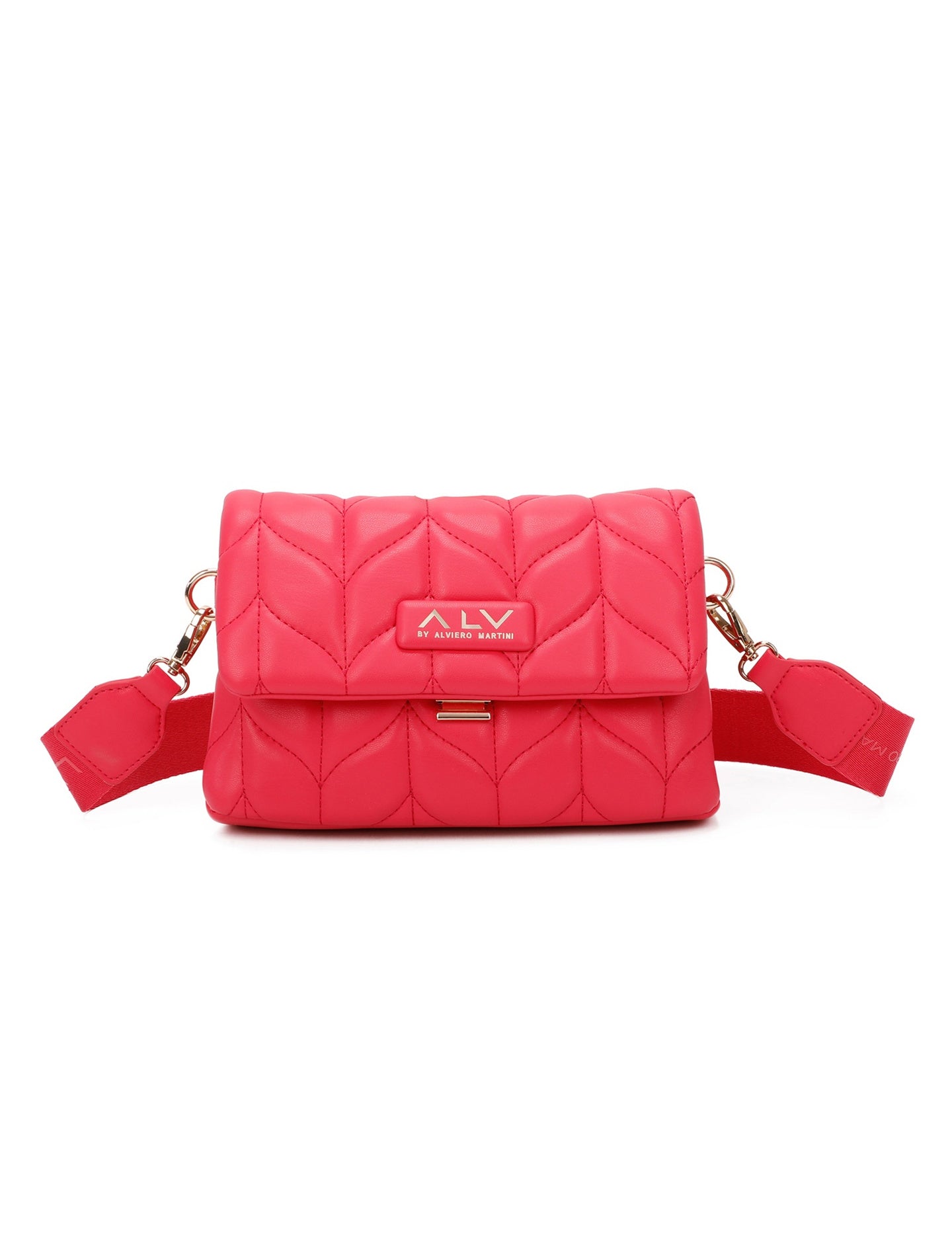 Borsa A Tracolla da donna ALV - Fuxia