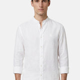 Camicia in Lino Bianco Navigare