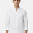 Camicia in Lino Bianco Navigare