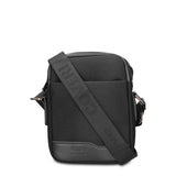 Borsa a Tracolla in 100% Pu Vegan Leather Nero