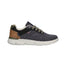 Scarpa stringata in Pelle Vegana Blu Navy Navigare