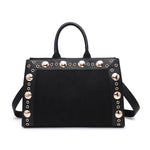 Borsa Shopper in Pelle Vegana Nero