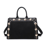 Borsa Shopper in Pelle Vegana Nero