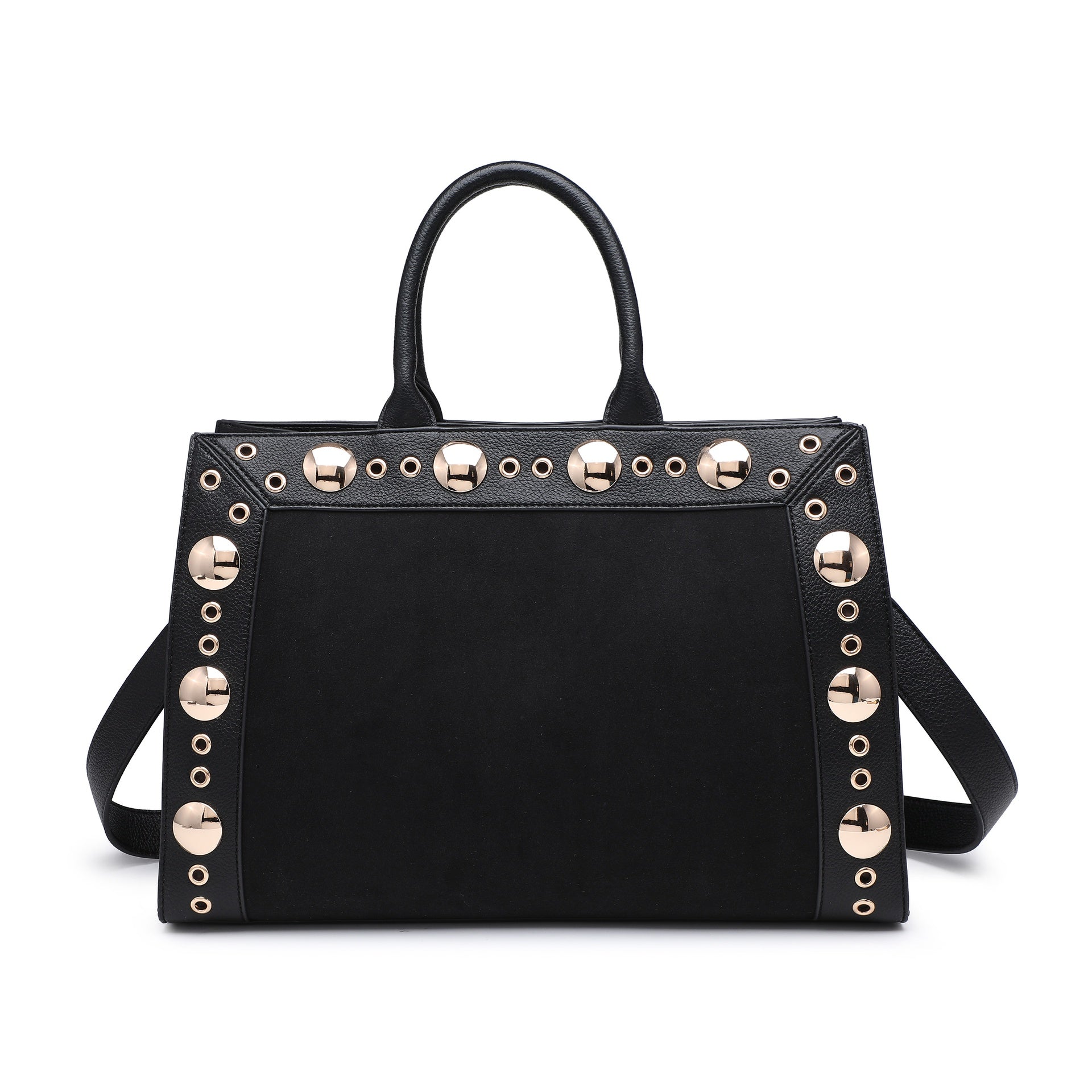 Borsa Shopper in Pelle Vegana Nero