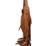 Borsa a Mano in Dollaro Leather Cognac