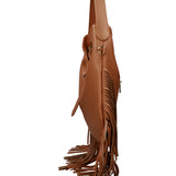 Borsa a Mano in Dollaro Leather Cognac