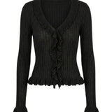 Vestito in Poliestere Nero