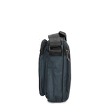 Borsa a Tracolla in 100% Pu Vegan Leather Blu