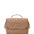 Borsa a bauletto in Pelle Vegana Tan CUSTO BARCELONA