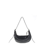 Borsa a Spalla in Vera Pelle Nero Pierre Cardin