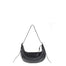 Borsa a Spalla in Vera Pelle Nero Pierre Cardin