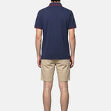 Camicia in Cotone Blu Navy