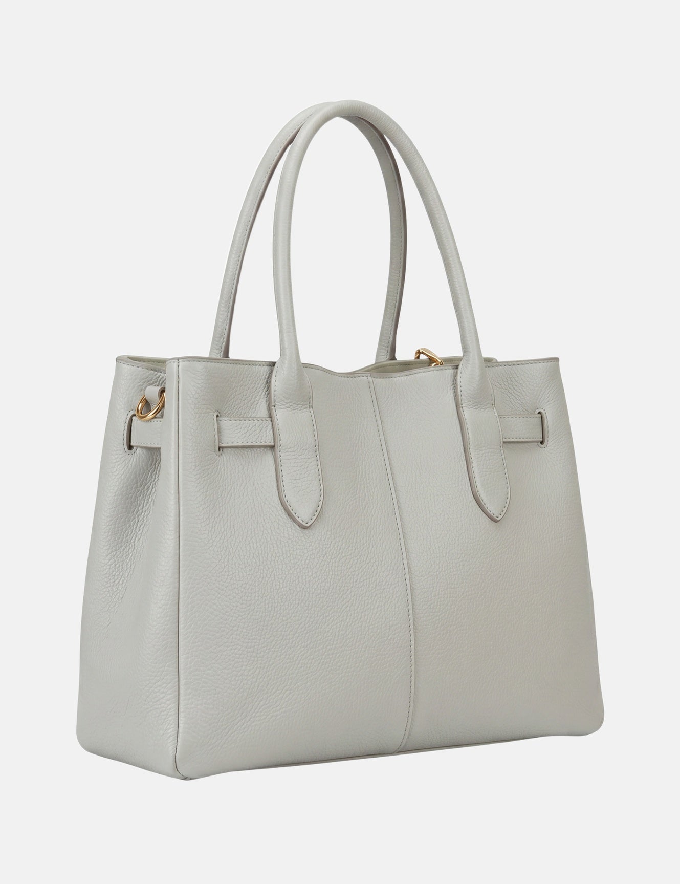 Borsa a mano in Pelle Vegana Bianco