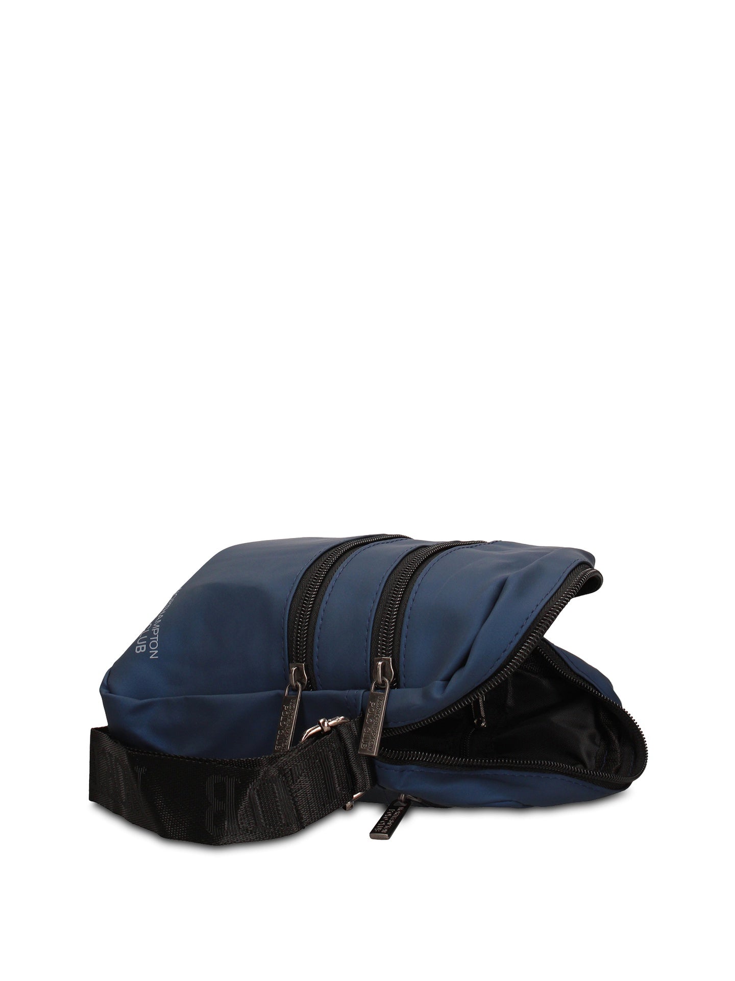 Borsa a Tracolla in 100% Pu Vegan Leather Blu