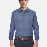 Camicia in Cotone Blu Jeans Navigare