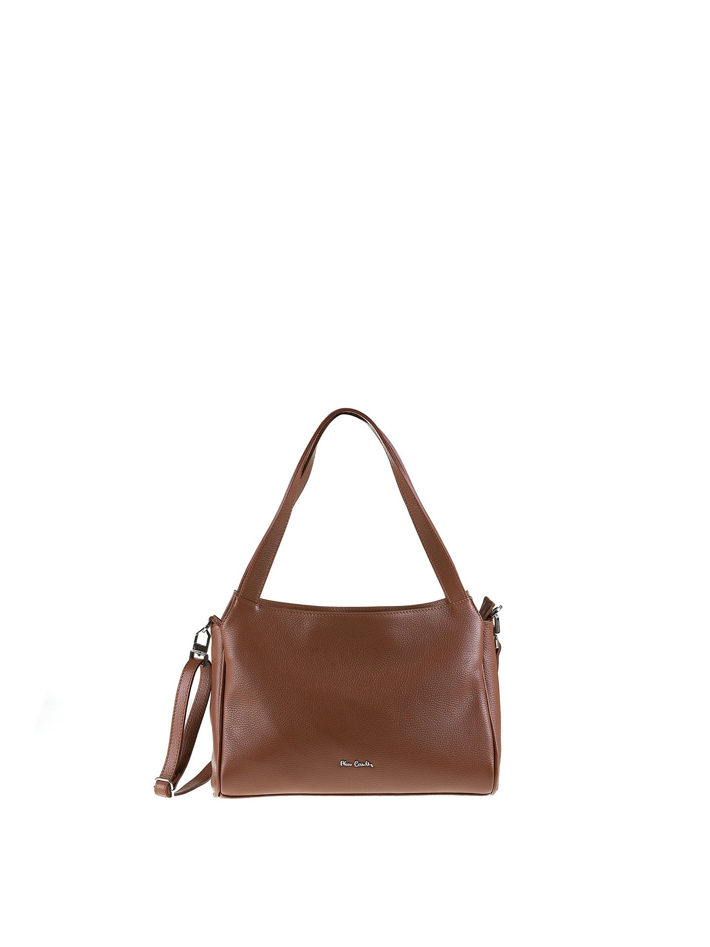 Borsa a Spalla in Vera Pelle Cuoio Pierre Cardin