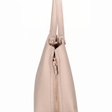 Borsa a Mano in Pelle Vegana Taupe