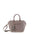Borsa a Mano in Vera Pelle Taupe Pierre Cardin