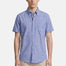 Camicia in Cotone Blu Navigare