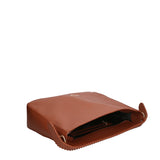 Borsa a Spalla in Vera Pelle Marrone