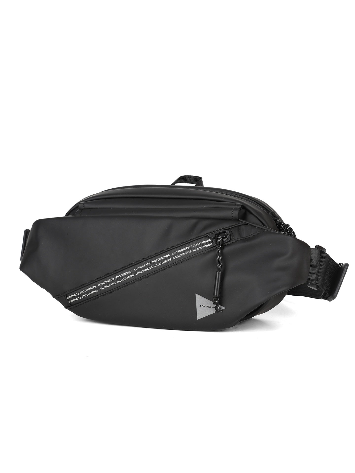 Marsupio Unisex Erevan Prime in Poliestere Nero Aoking