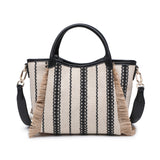 Borsa Shopper in Cotone Nero
