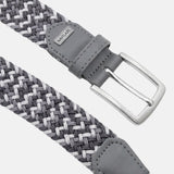 Cintura in Tessuto Multicolore E Grigio