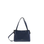 Borsa a Tracolla in Vera Pelle Navy Pierre Cardin