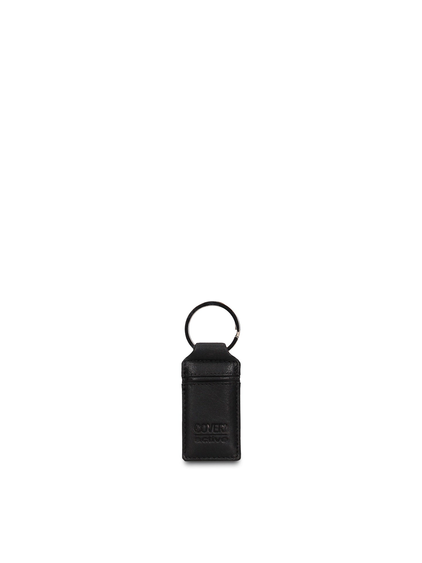 Set Portafoglio e Portachiavi in Vera Pelle Nero