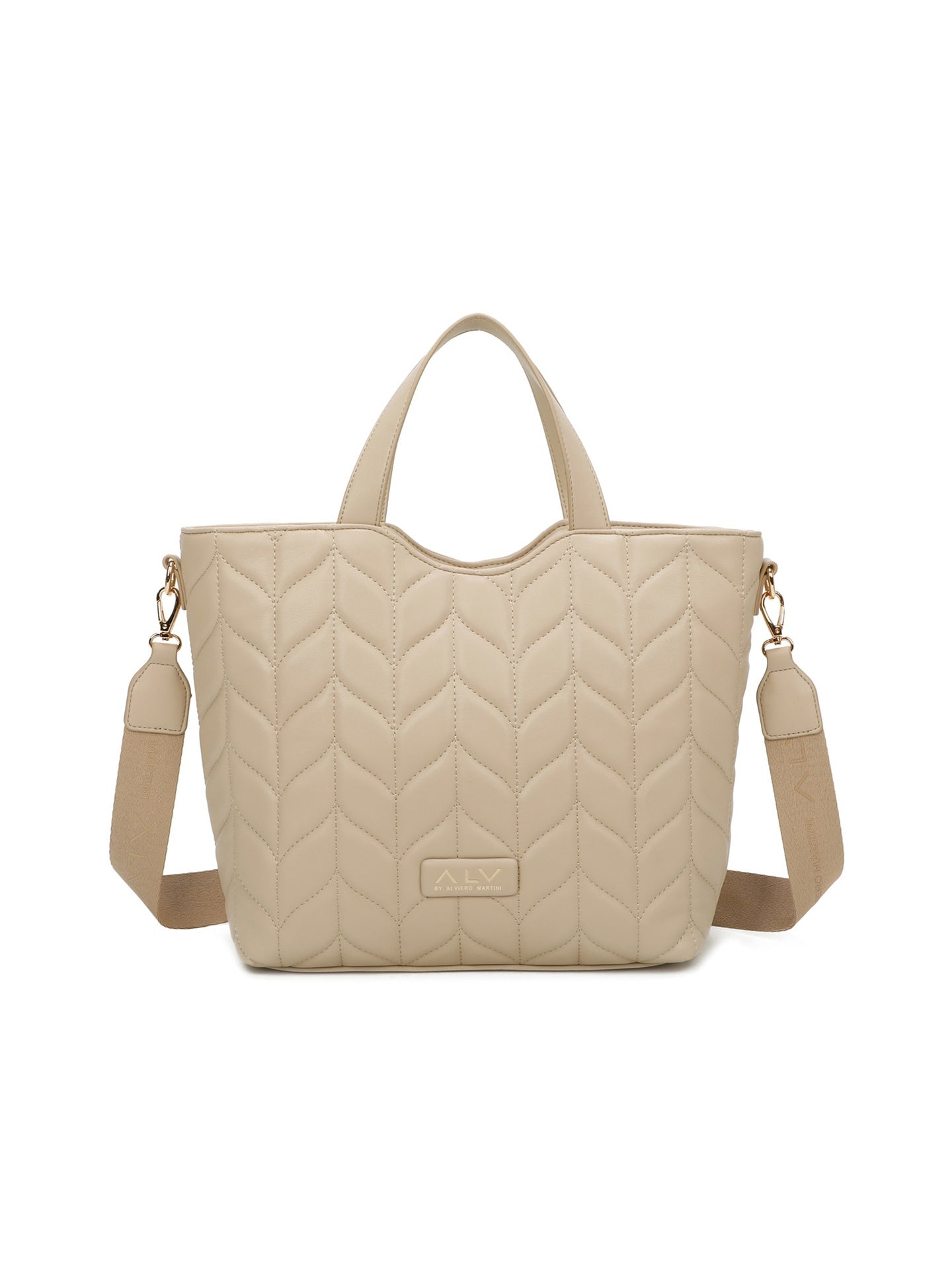 Borsa A Spalla da donna ALV - Bianco